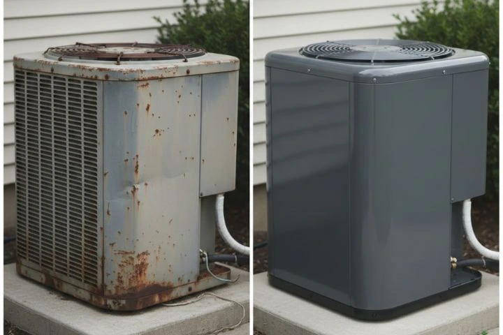 heat pump repair vs replacement
